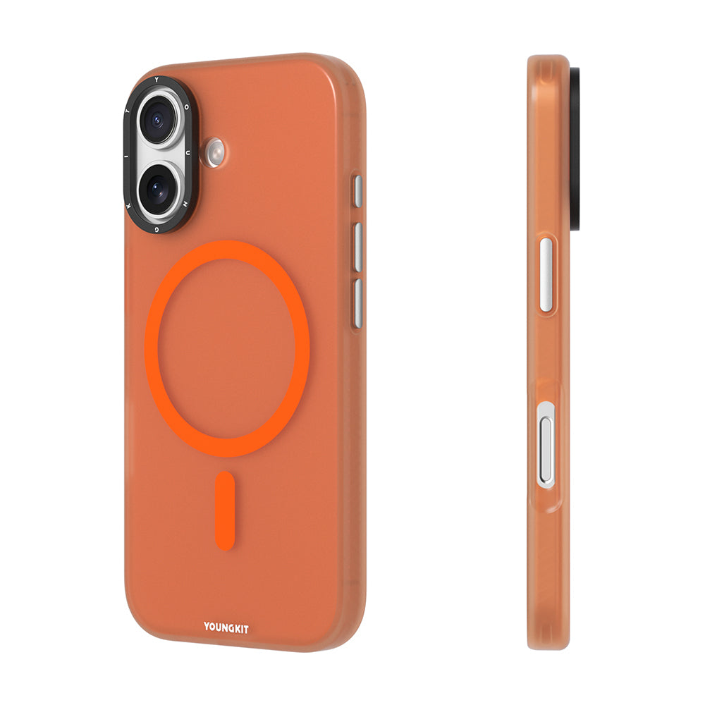 Youngkit Hidden Sand Serisi iPhone 17 M-safe Şarj Özellikli Telefon Kılıfı Youngkit Hidden Sand Serisi iPhone 17 M-safe Şarj Özellikli Telefon Kılıfı